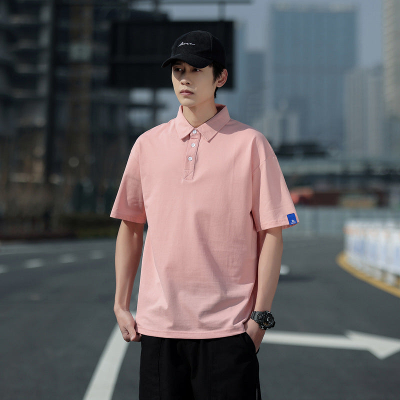 【L-81054】夏季新款 珠地棉短袖Polo衫
