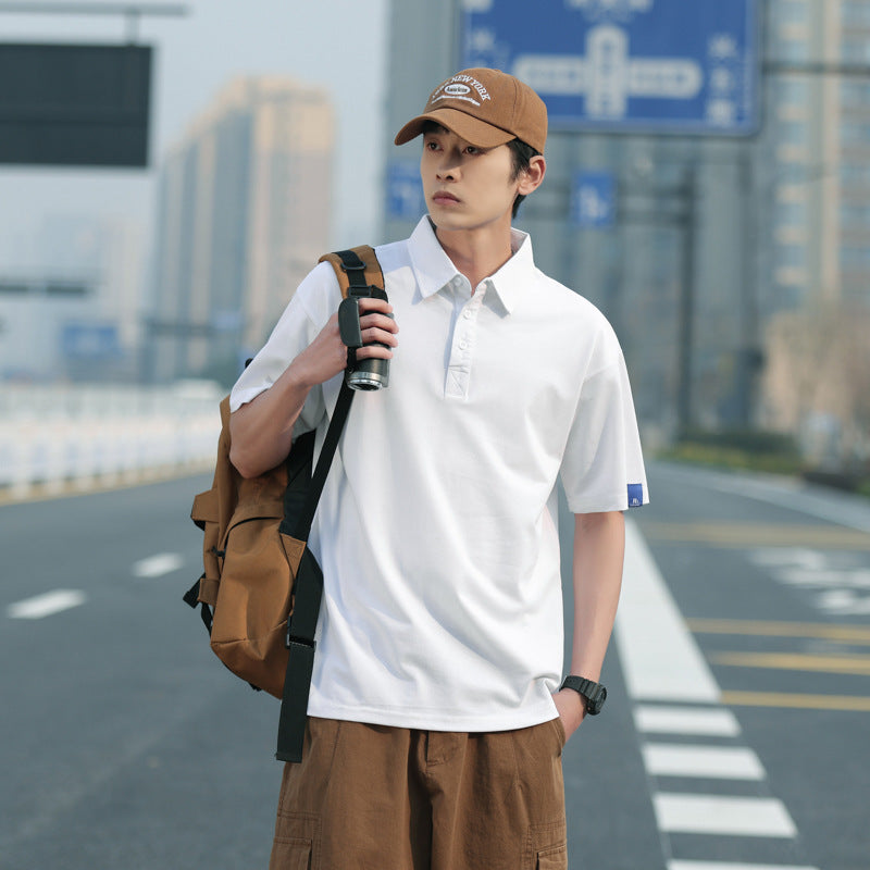 【L-81054】夏季新款 珠地棉短袖Polo衫