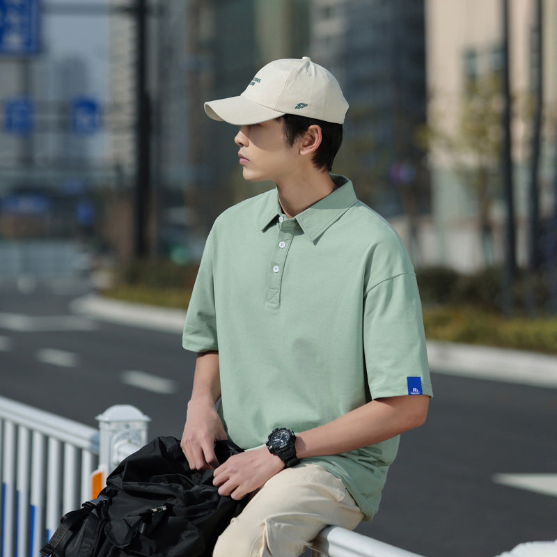 【L-81054】夏季新款 珠地棉短袖Polo衫